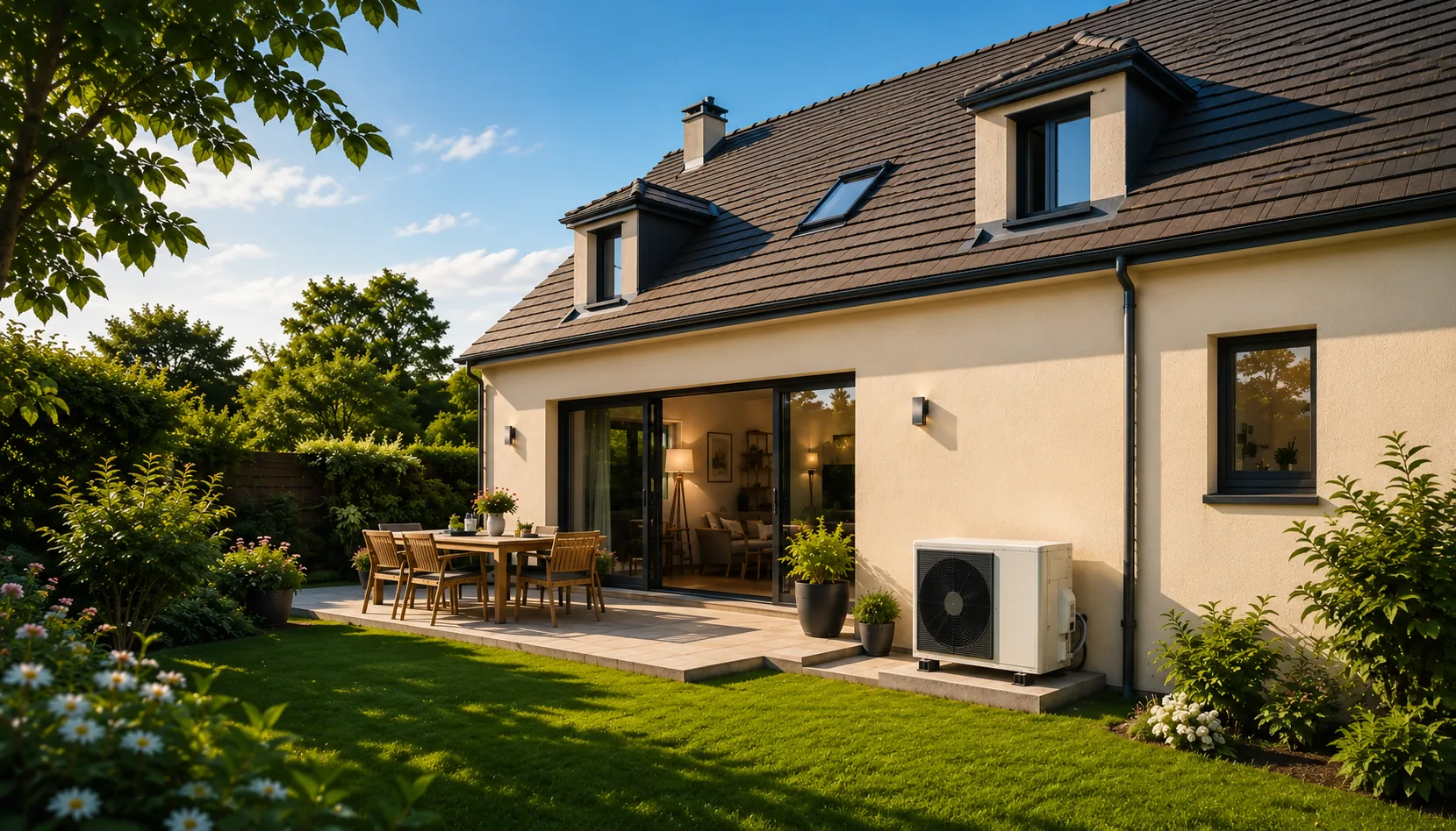 CEE Coup de pouce — maison avec pompe à chaleur